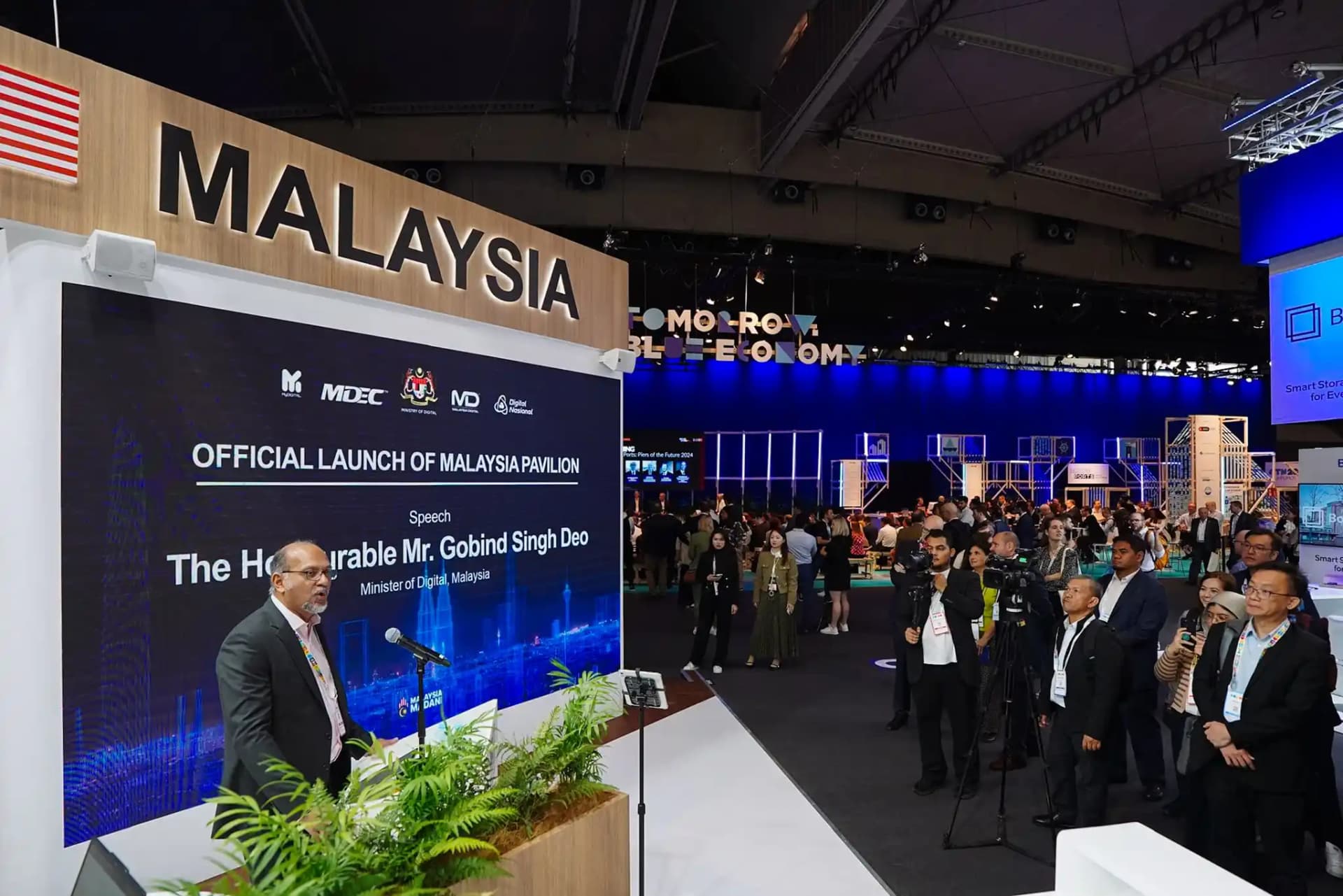 Pelancaran Pavilion Malaysia di Smart City Expo World Congress 2024 di Barcelona