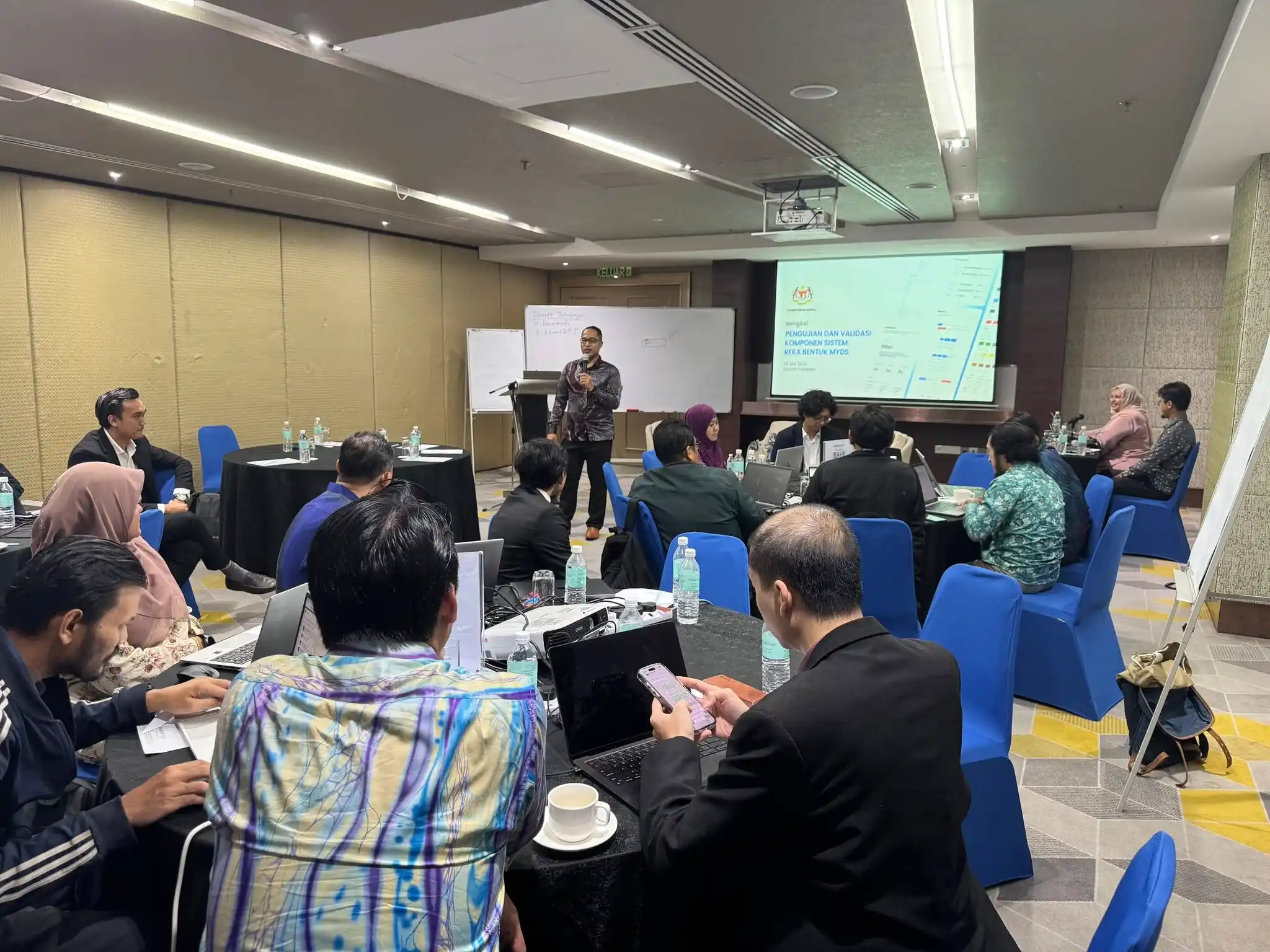 Bengkel Pengujian dan Validasi Komponen Sistem Reka Bentuk Malaysia Government Design System (MYDS)