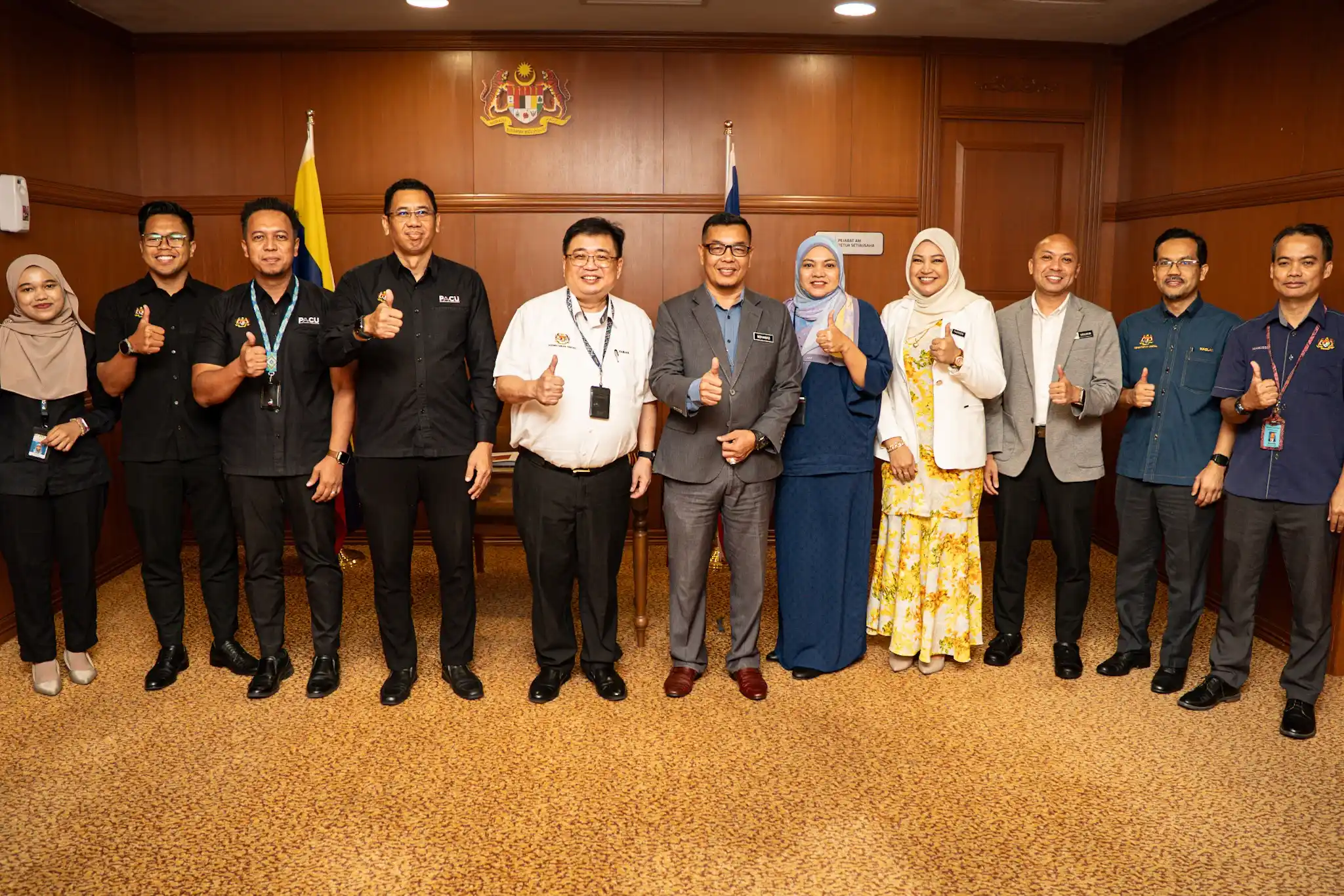 Kunjungan Hormat Unit Penyelarasan Lonjakan Prestasi (PACU)      