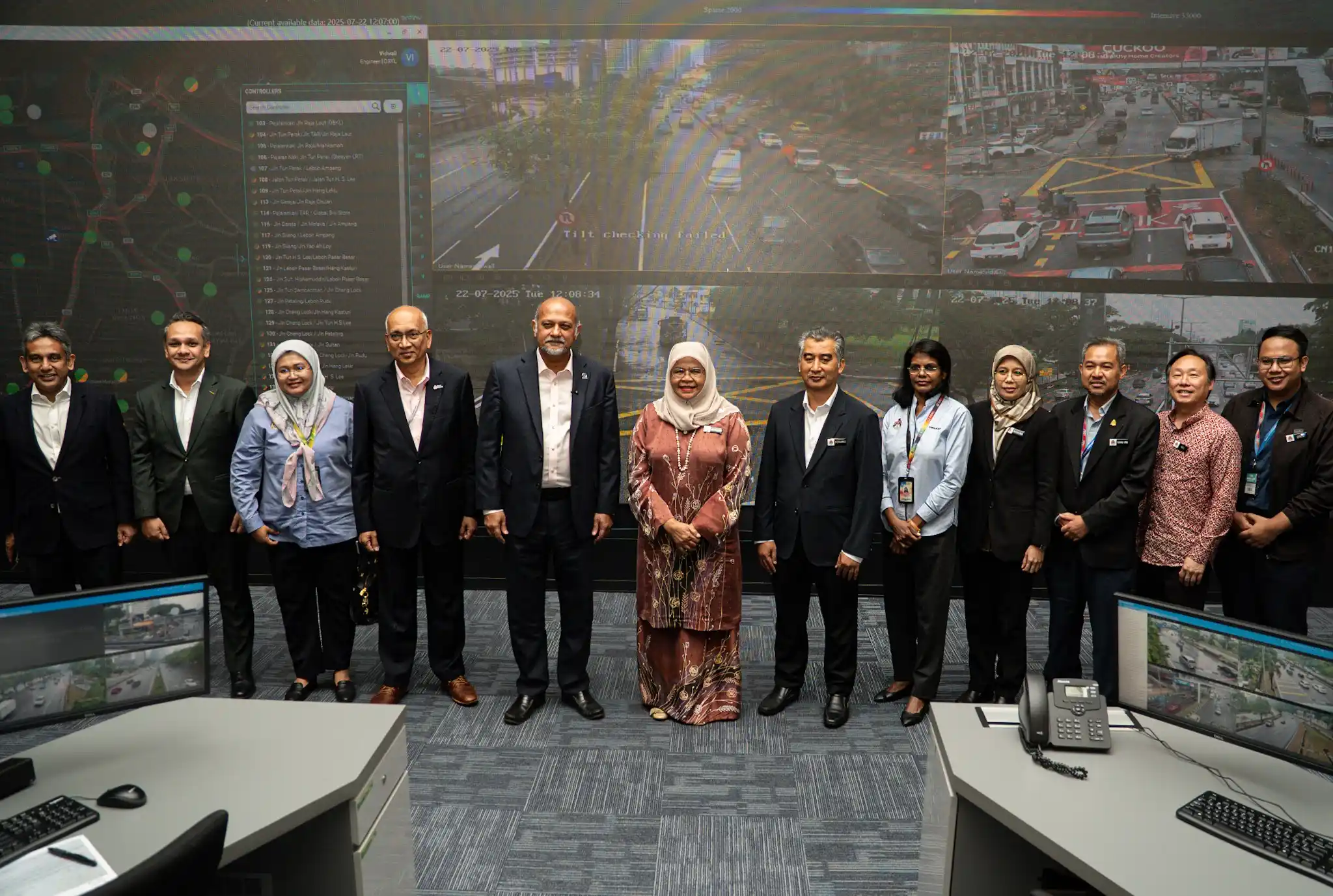 Lawatan Kerja ke Kuala Lumpur Command and Control Centre (KLCCC) 