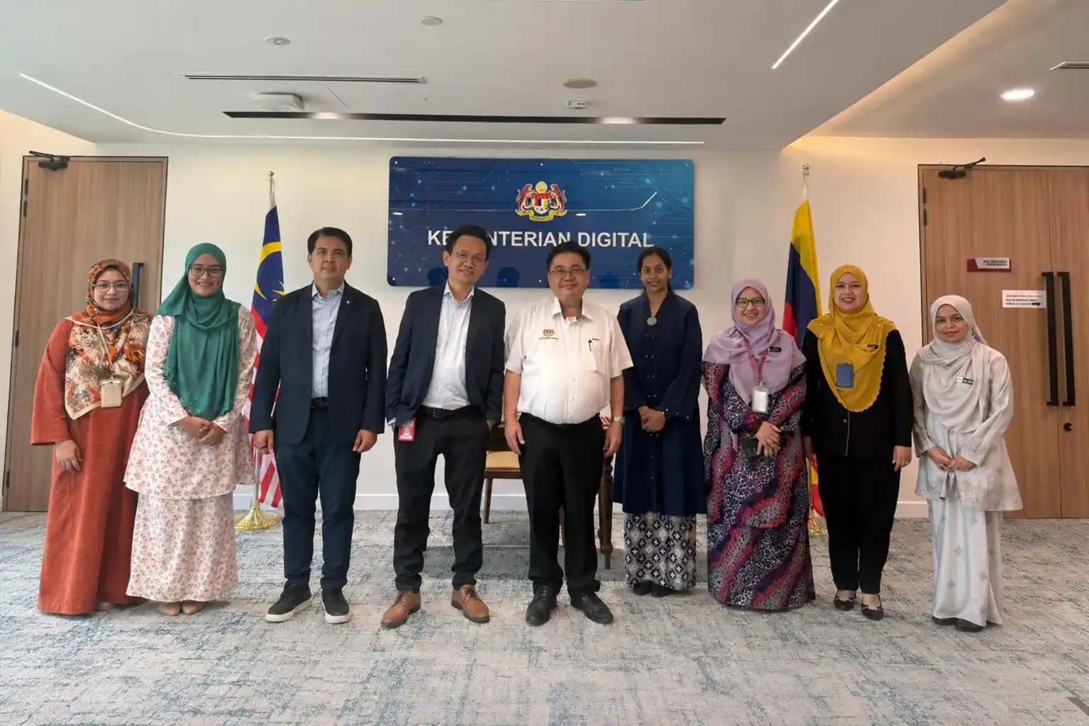 Kunjungan Hormat Delegasi Microsoft Malaysia 