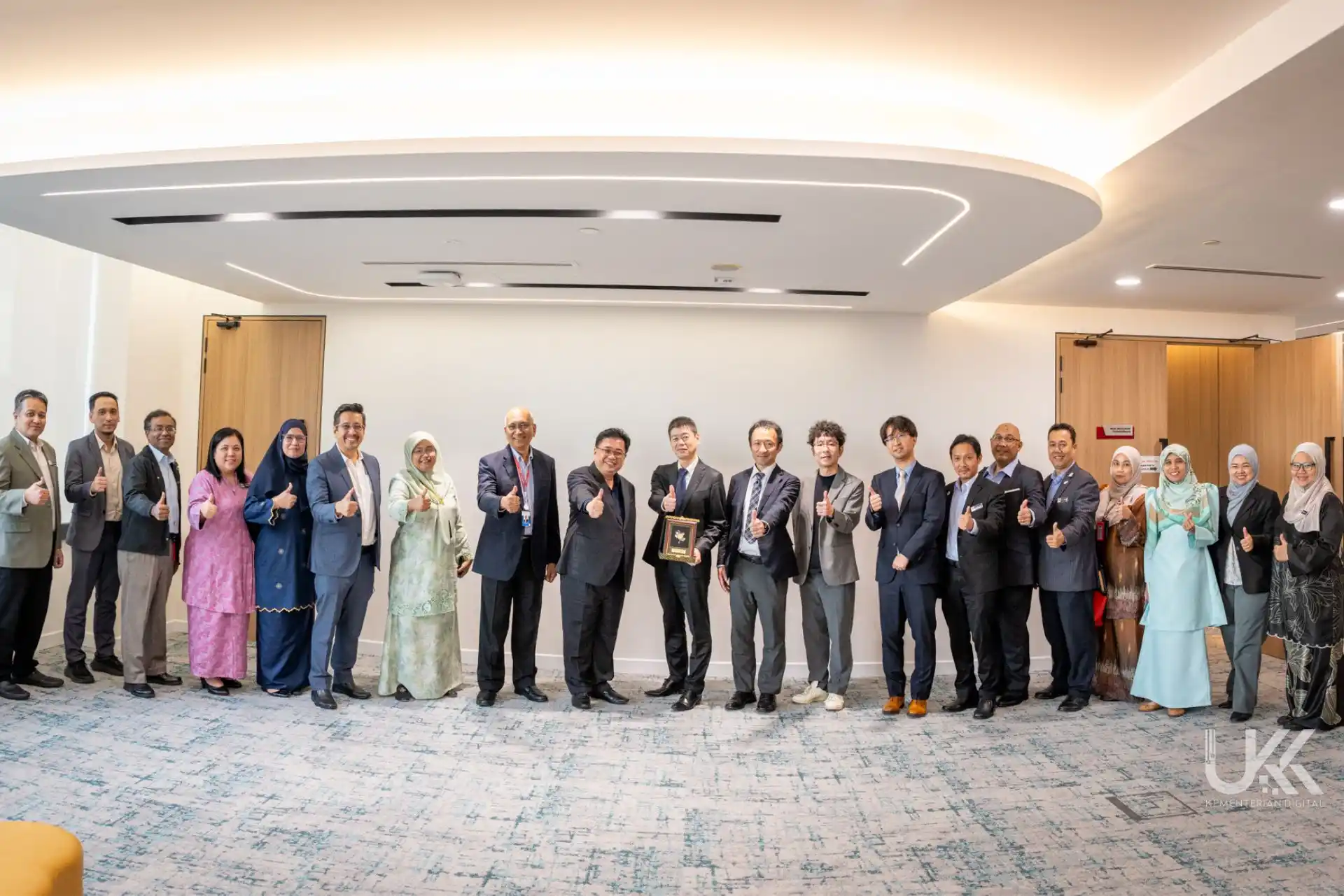 Kunjungan Hormat Delegasi TMG