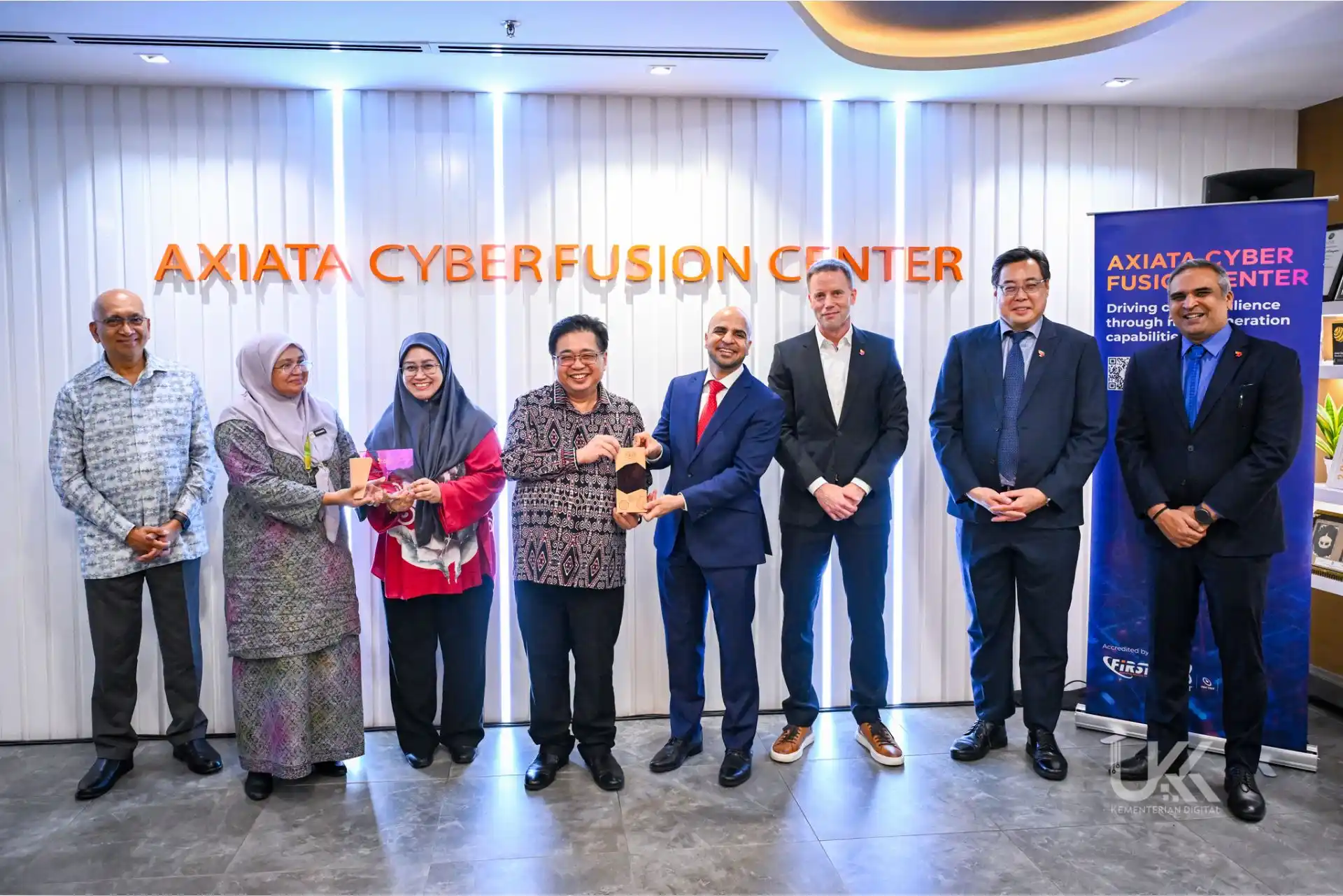 Lawatan kerja ke Axiata Cyber Fusion Centre (ACFC)   