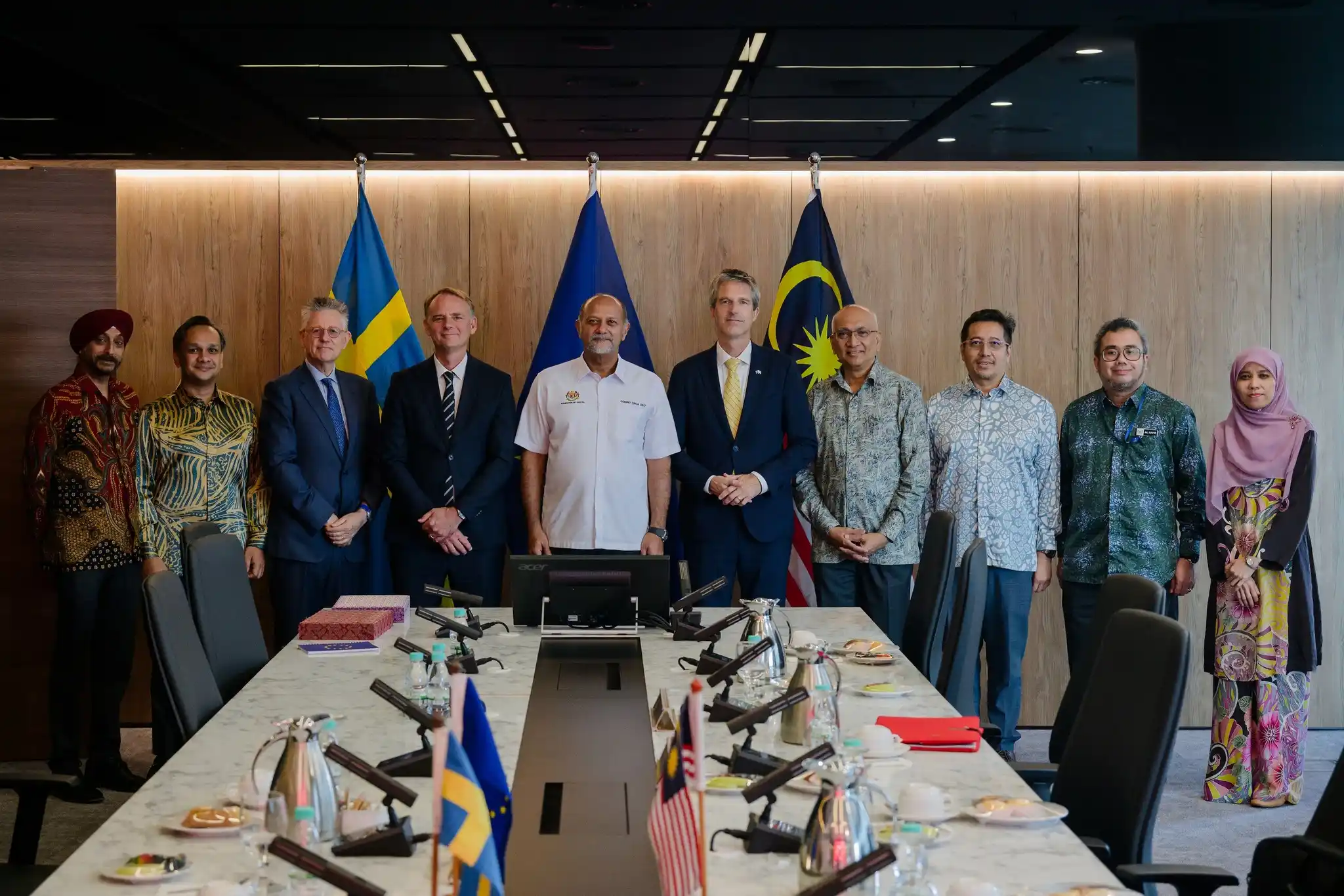 Kunjungan Hormat Duta Besar Sweden dan Duta Besar Kesatuan Eropah (EU) ke Malaysia